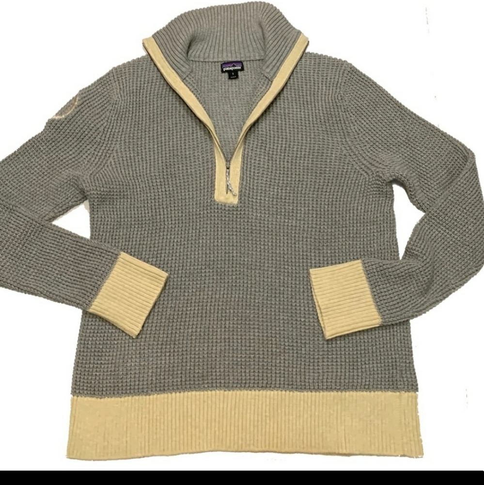 Patagonia 3/4 zip up sweater